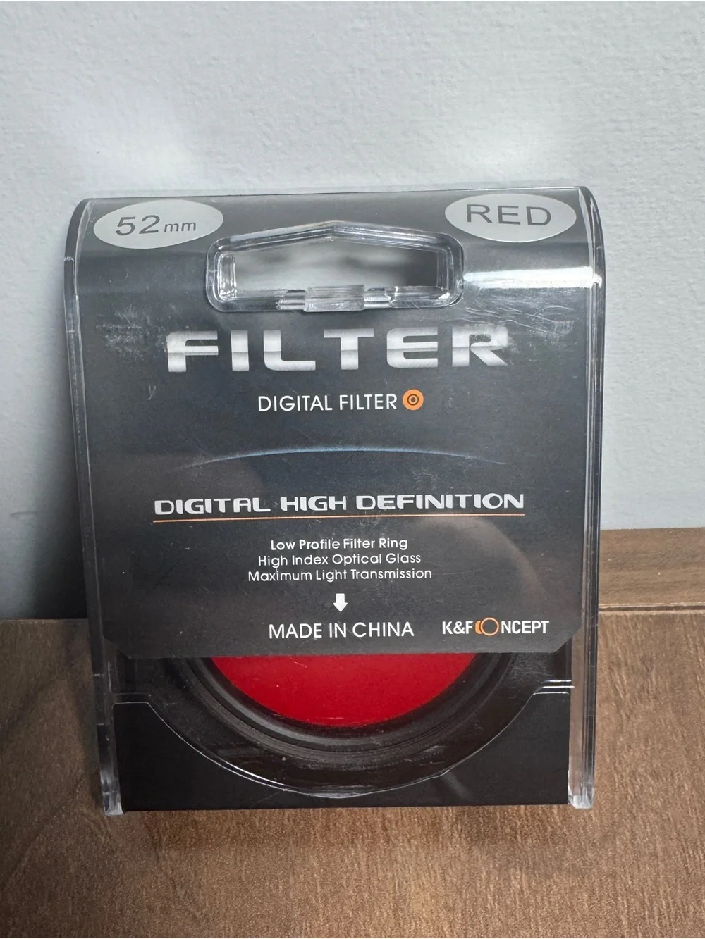 52mm Camera Color Filter Kit - Yellow, Blue, Grey, Brown, Purple, Orange, Red